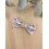 Barrette noeud papillon tissu Liberty