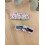 Barrette clic-clac Liberty rose