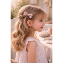 Barrette noeud papillon tissu Liberty