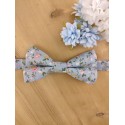 Noeud papillon Liberty bleu