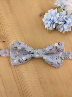 Noeud papillon Liberty bleu pour enfant 