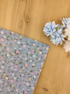 Pochette de costume Liberty bleu