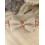 Nœud Papillon Fleuri Orange / terracotta et Jute – Élégance Champêtre "Le Rustique"