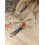 Nœud Papillon Fleuri Orange / terracotta et Jute – Élégance Champêtre "Le Rustique"