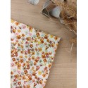 Pochette de Costume Fleurie Boho – Terracotta, Orange Brûlée & Vert Sauge
