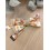 Noeud Papillon Enfant Jute et Fleuri Boho – Terracotta, Orange Brûlée & Vert Sauge