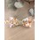 Noeud Papillon Enfant Jute et Fleuri Boho – Terracotta, Orange Brûlée & Vert Sauge