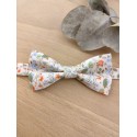 Noeud Papillon Enfant Liberty Fleuri – Orangé, Bleu Ciel & Vert