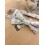 Noeud Papillon double Enfant Liberty Fleuri – Orangé, Bleu Ciel & Vert