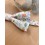 Noeud Papillon double Enfant Liberty Fleuri – Orangé, Bleu Ciel & Vert