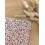 Pochette de Costume en Coton Liberty – Collection Fleurie Orange & Verte