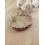 Bracelet Ruban en Coton Liberty Floral orangé et vert