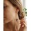 Boucles d'oreilles pendantes "Goutte d'Eau & Pampilles"