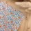 Pochette de costume homme en coton fleuri – Accessoire mariage champêtre