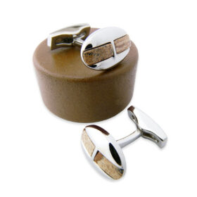 Stone 130 - Bouton de manchette en pierre naturelle
