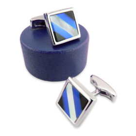Stone 120 - Bouton de manchette en pierre naturelle