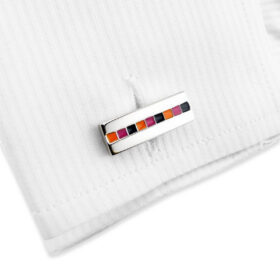 Enamel 80 - Bouton de manchette en émail