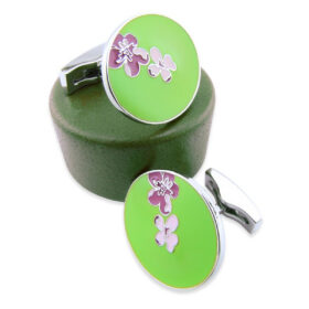 Enamel 20 - Bouton de manchette en émail