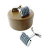 Rope 10 - Bouton de manchette en Corde