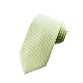 Solid 35 - Cravate unie de couleur vert pistache pâle