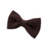 Noeud papillon Tricot Marron chocolat