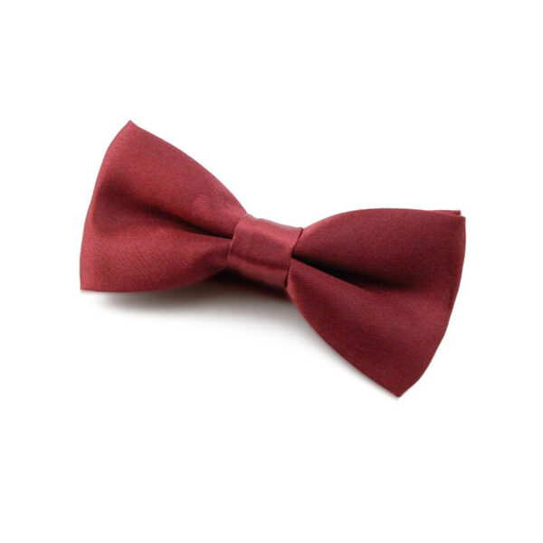 Noeud papillon Enfant Bordeaux