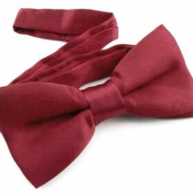 Noeud papillon Enfant Bordeaux