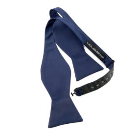Noeud papillon bleu marine
