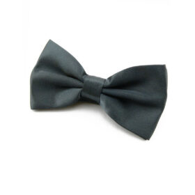 Noeud papillon gris anthracite