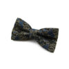 Nœud papillon noir et bleu nuit