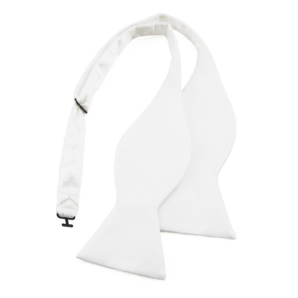Noeud papillon blanc