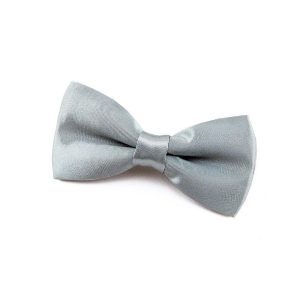 Nœud papillon Enfant gris clair