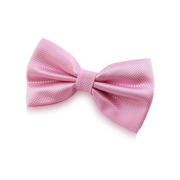 Nœud papillon rose clair