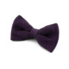 Noeud papillon Tricot Bleu nuit