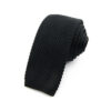 Cravate tricot bleu aigue-marine