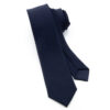 Cravate slim bleu nuit