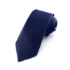 Cravate slim bleu marine
