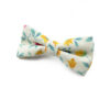 Noeud papillon Enfant Ivoire à fleurs