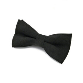 Noeud papillon double Noir