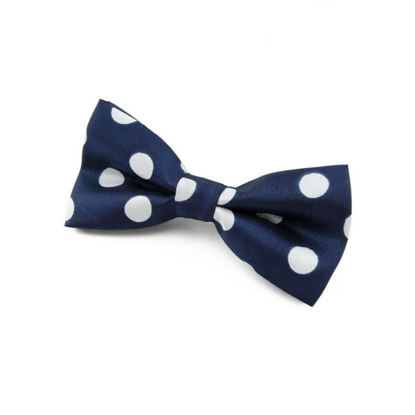 Noeud papillon Enfant Bleu à pois