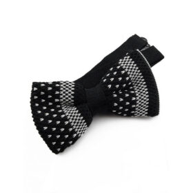 Noeud papillon Noir et Blanc
