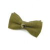 Noeud papillon Enfant Vert kaki