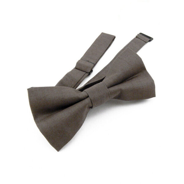 Noeud papillon Enfant Taupe