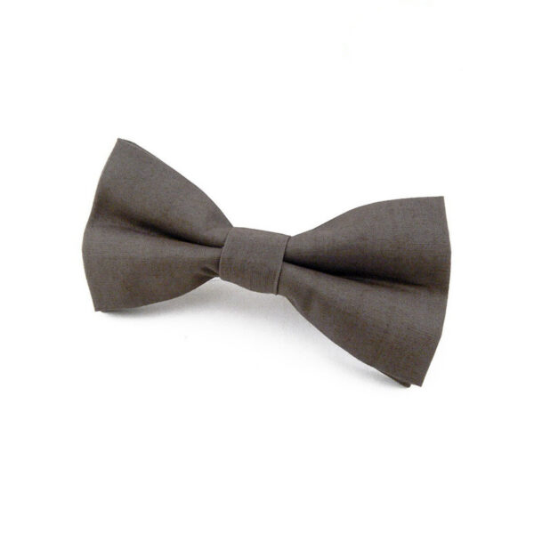Noeud papillon Enfant Taupe