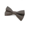 Noeud papillon taupe
