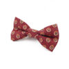 Noeud papillon rouge carmin