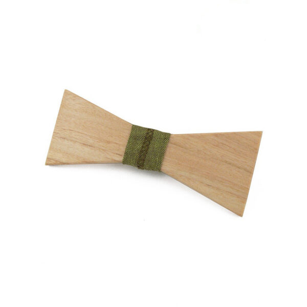 Noeud papillon en bois de Camphre