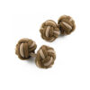 Boutons de manchette brun