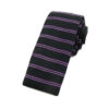 Cravate tricot pied de poule