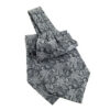 Cravate Ascot grise